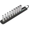 Wera 05004525001 | Deep Socket Belt Set, A 1 1/4" Insert, 9-Piece Set