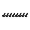 For Chevy Malibu 2016-2024 Rear Bumper Side Diffuser Splitter Spats Carbon Fiber
