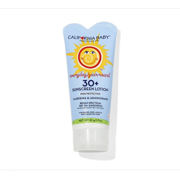 California Baby Sunscreen Lotion SPF 30+ "Everyday/Yearround " 2.9 oz Tube