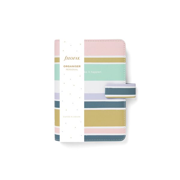 Filofax Personal Good Vibes Striped Organiser
