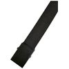Urban Classics Check and Solid Canvas Belt Pack of 2, Black/Orange, Small-Medium