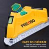 PREXISO 65 Ft Square Laser Green Beam Floor Tile Laser Level Tile Laser Line 3AA