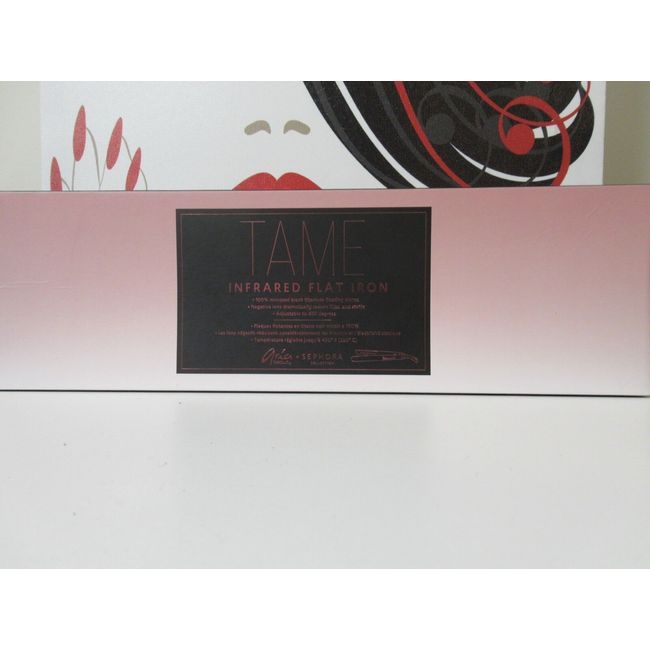 ARIA BEAUTY+SEPHORA COLLECTION TAME INFRARED FLAT IRON 1" BOXED