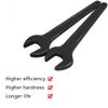 Compression Fitting Spanner SUPERTOOL RSD Single End Spanner Open Ended Flat Spanner Black (32MM)