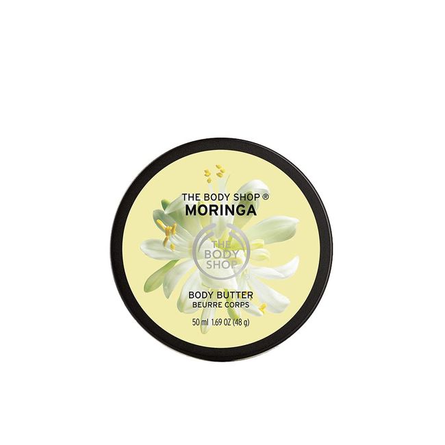 The Body Shop Moringa Body Butter - 1.69 oz (50ml) - Original Formula - Vegan