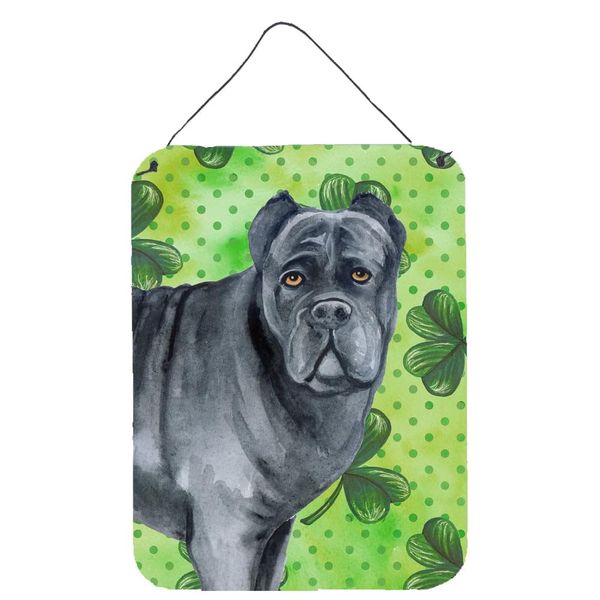 Cane Corso St.Patricks Wall or Door Hanging Prints 12 x 16 in.