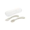 Richell Tri Nigiri Spoon/Fork (with Case), 1 Piece, 7 Months and Up