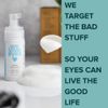 We Love Eyes: Tea Tree Eyelid Foaming Cleanser - Vegan. All natural. Cruelty free. Safe for false lashes.