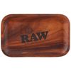 RAW Small Wood Rolling tray-27.5 x 17.5 cm, Brown, M