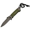 SZCO Supplies Task Force Drop Point Assisted Opening Knife, Green