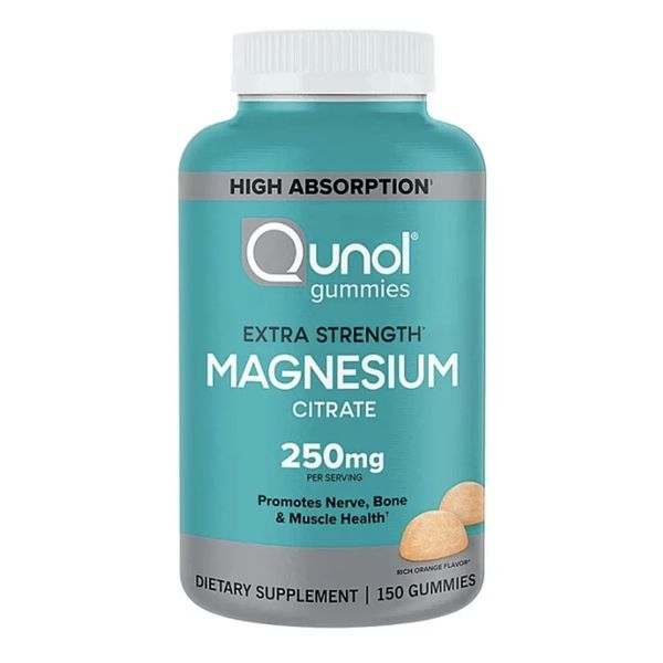 Magnesium Citrate Extra Strength Gummies 250 mg with high Absorption, 150