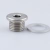 AC PERFORMANCE M14x1.5 Metric Port Plug Hex Head Fitting Stainless Steel