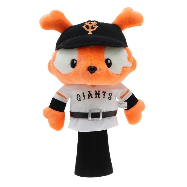 Hokushin Trading 2021 Yomiuri Giants Giant Mr. Jabit Driver Headcover OHC0001 Cute 460cc Compatible Orange