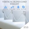 RYB Vertical Blind Weights 89mm (3.5 inches) - Replacement Spares Bottom Weights Slats (400)