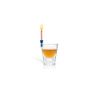 Wish Clips Birthday Candles for Drinks | 15 Colored Candles and Clips | Happy Birthday Cake Candles with Holder | 21st Birthday Gifts for Her Him | Beer Cake Bottle Shot Glass Wine Cup Candle Holder