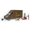 Bruder 02678 MB UPS & Forklift (with Figure)
