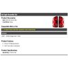 Tail Light Assembly Set of 2 - Compatible with 2007-2008 Dodge Ram 1500