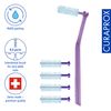 Curaprox CPS 408 perio Plus with 5 CPS 408 + UHS 451 deep Violet Holder