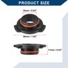 Hihaha 9005 HB3 LED Headlight Adapter Base/for Car/Plastic / 2 Pc Black