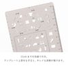 SUNNY TEMPLATE Notebook Template Ruler [LOG & LIST] LSZ-04