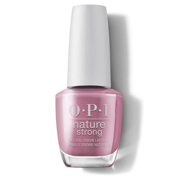 OPI Nature Strong Nail Polish | Quick Dry Vegan Nail Varnish with Long-Lasting Results | Made with Natural Ingredients | Pink Shades | Simply Radishing | 15 ml