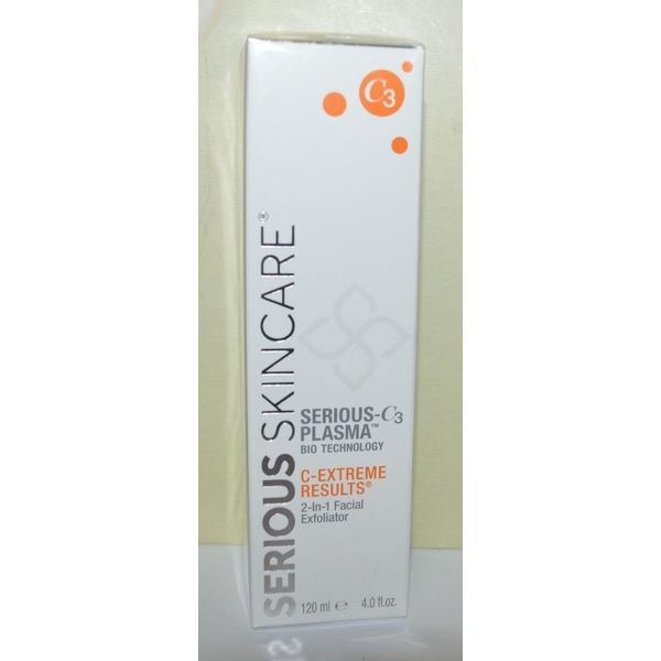 SERIOUS SKIN CARE Serious-C3 Plasma C-Extreme Results Exfoliator 4 OZ DOUBLE SZ