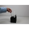 Wedo 636001 Acrylic Desktop Organizer with 2 Compartments