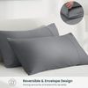 King Size Bed Sheets 6 Piece Set, 100% Rayon Derived from Bamboo, Cooling for Ho