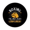 Shadow Boxing Punching Kickboxing Bag Gloves Boxer Fighting PopSockets Standard PopGrip