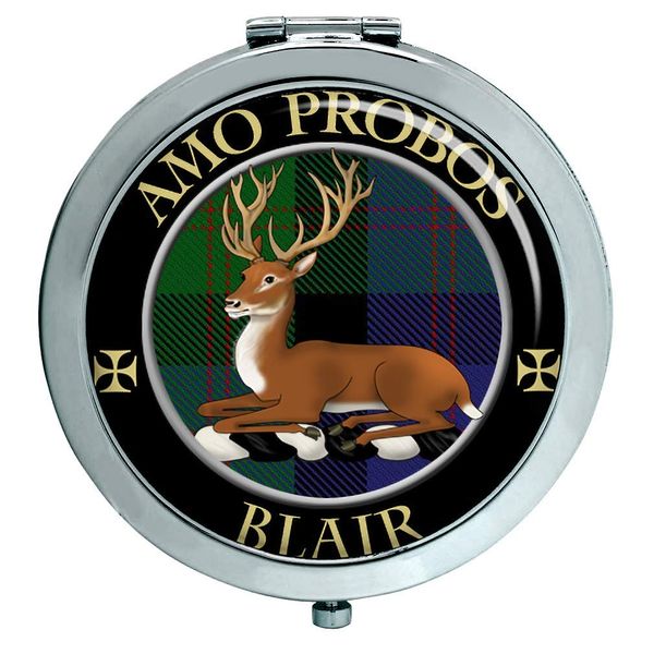 Blair Scottish Clan Compact Mirror