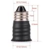 E11 To US E12 Candelabra Base Socket LED Light Bulb Lamp Adapter Converter Hold