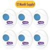 Hayden Clean+ Dental Floss | 6 Pack | Polar Mint with Anti Tartar Actives for Gentle Care | 30 Yards per Unit