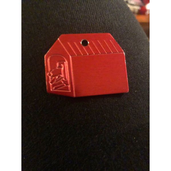 50-Anodized Aluminum Blank Pet tags Seconds Not Perfect- engravable