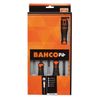 Bahco B219.005 "Fit" Slotted/Ph Screwdriver Set, Multi-Colour