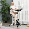 Home Office Magnetic Cycling Bike with Adjustable Resistance and Folding Design