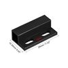 sourcing map Wired Door Contact Window Sensor NO NC Surface Mount Magnetic Reed Switch Black