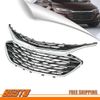 For Chevrolet Malibu 2019-2020 Front Grille Bumper Upper Lower Chrome 3Pcs