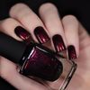 ILNP Lights Out - Rich Black Shimmer Nail Polish