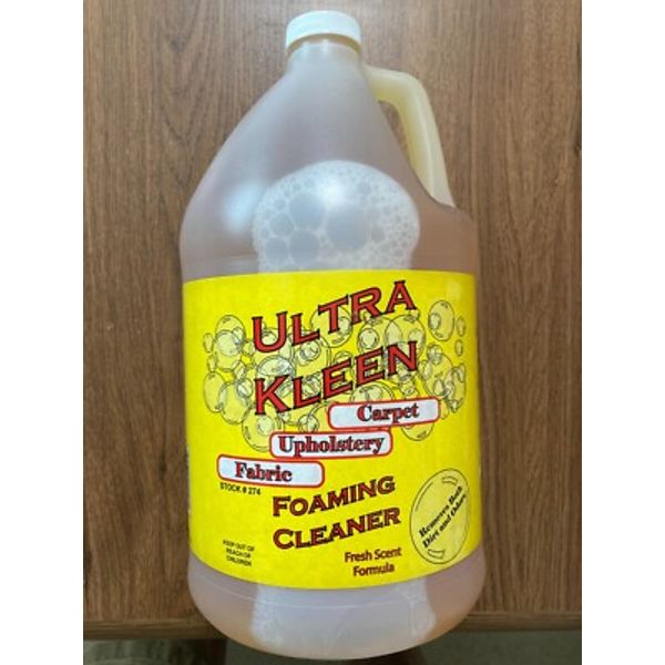 KORKAY ULTRA KLEEN CARPET , UPHOLSTERY, FABRIC FOAMING CLEANER