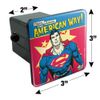 GRAPHICS & MORE Superman The American Way Tow Trailer Hitch Cover Plug Insert