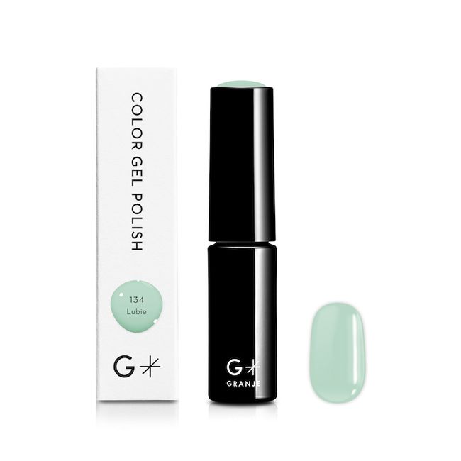 GRANJE Gel Nail Color (134 Lubie) | Color Gel Polish Light Blue Sky Blue Light Green Made in Japan Easy Self Gel Nail Domestic Cosmetics &lt;GRANJE Official&gt;