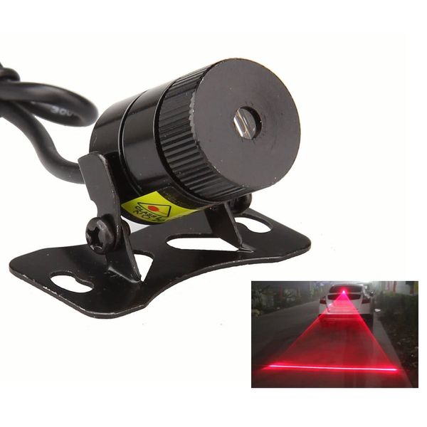 Poopee LED Laser Fog Light, Compatible with All 12 V and 24 V Vehicles, Also Compatible with Motorcycles, Prevention of Rear End Collisions in Fog, Signal Light, Laser Tail Light, Suitable for Snow, Rain and Foggy Weather