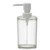 Mainstays Plastic Lotion Hand Dish Soap Dispenser Pump Bathroom Kitchen Clear