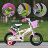 Goldpool Colourful Bike Lock Combination Lock, High Security 5 Digit Cable Lock with Self Coiling Function Cable Lock 4 Feets Long, Green