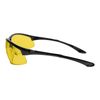Walker's Tanker Open Frame Shooting Glasses Amber w/CASE