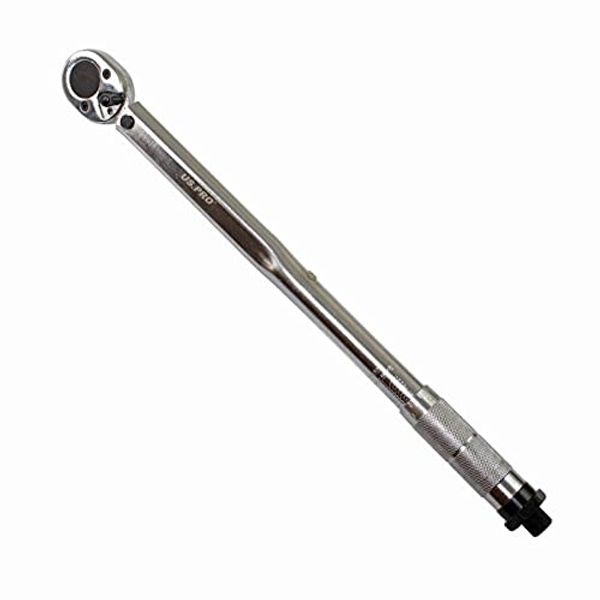 US PRO 1/2 dr Click Torque Ratchet Wrench 28-210 Nm 6769