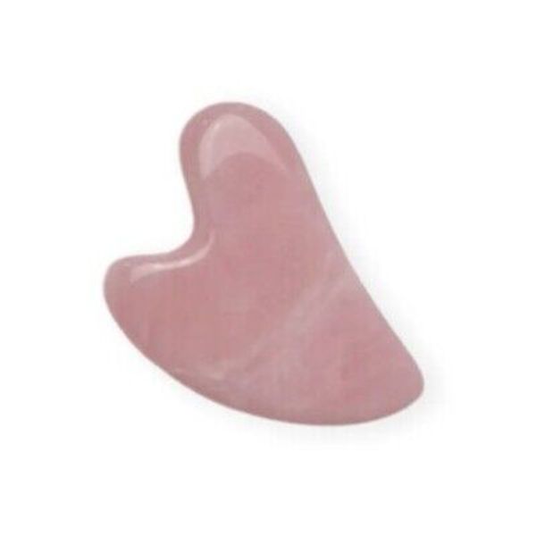 Rose Pink Gua Sha Facial Massage Trigger Point Massager Tool Skincare Essential