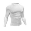 Precision Unisex's Essential Base Layer Long Sleeve Shirt, White, Medium