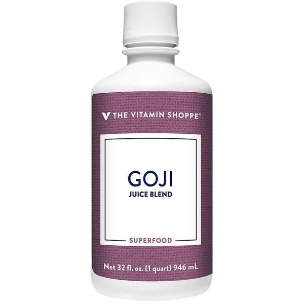 The Vitamin Shoppe Goji Juice Blend Superfood 32 fl oz EXP 7/2025