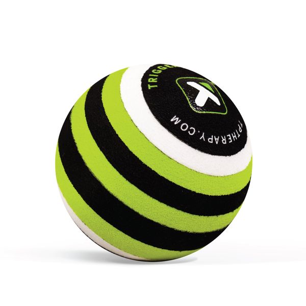 TRIGGERPOINT 04420 MB1 Massage Ball, Myofascial Release, Stretch Ball, Diameter 2.6 inches (6.5 cm), Green